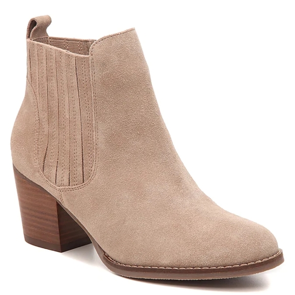 Crown Vintage "Cindy" Suede Booties